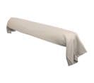 Taie De Traversin Uni 230x43 Cm Coton Alto Chamois