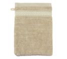 Gant De Toilette 16x21 Cm Ficus Vert 500g/m2 Pur Coton Issu De L'agriculture Biologique