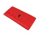 Serviette De Toilette 50x100 Cm Coton 550g/m2 Pure Football Rouge