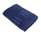 Drap De Douche 70x140 Cm Coton 550g/m2 Pure Points Bleu Marine