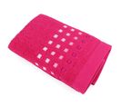 Serviette De Toilette 50x100 Cm Coton 550g/m2 Pure Primavera Rose Fuchsia