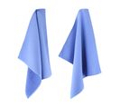 Lot De 2 Torchons De Cuisine 50x50 Cm Nid D'abeille Pure Kitchen Waffle Bleu Mer