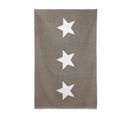 Tapis De Bain 60x90 Cm Coton 700g/m2 Stars Marron