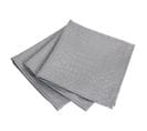 Lot De 3 Serviettes De Table 45x45 Cm Jacquard 100% Polyester Lounge Perle