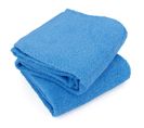 Lot De 2 Draps De Douche 70x130 Cm Alpha Bleu Turquoise