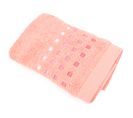 Serviette De Toilette 50x100 Cm Coton 550g/m2 Pure Primavera Rose Saumon