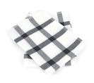 Lot De 2 Torchons De Cuisine 50x70 Cm Checks Gris