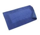 Tapis De Bain Antidérapant 60x90 Cm Velours Prestige Bleu Marine