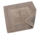 Tapis De Bain Antidérapant 60x60 Cm Velours Prestige Marron Taupe