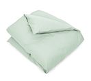 Housse De Couette Uni 140x200 Cm Coton Alto Vert Fleur D'amandier