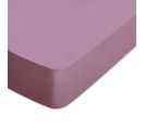 Drap Housse Uni 120x200 Cm Bonnet 40 Cm Coton Alto Violet Raisin