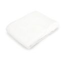 Drap Housse Flanelle Unie 90x190 Cm Coton Wales Blanc