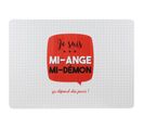 Lot De 2 Sets De Table Je Suis Rouge