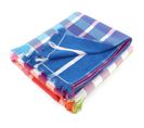 Fouta Carrée Doublée Éponge 180x180 Cm Hanko Multicolore