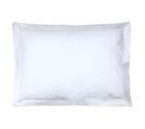 Taie D'oreiller Uni 80x50 Cm Pur Percale Primo Blanc