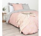 Parure De Lit 260x240 Cm Coton Gali Rose