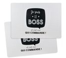 Lot De 2 Sets De Table Je Suis Noir