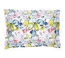 Taie D'oreiller 50x70 Cm Percale Coton Nenuphar Aqua