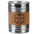 Bougie Parfumée Senteur Musc Blanc Un Papa En Or Gris