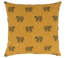 Housse De Coussin 40x40 Cm Baloo Marron Or