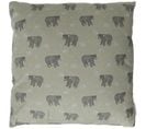 Housse De Coussin 50x50 Cm Baloo Vert Kaki