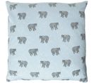 Housse De Coussin 50x50 Cm Baloo Bleu Pâle