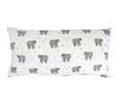 Housse De Coussin 30x60 Cm Baloo Blanc Naturel