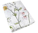 Housse De Couette 280x240 Cm Coton Foliflora Blanc