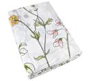 Housse De Couette 140x200 Cm Coton Foliflora Blanc