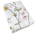 Housse De Couette 240x220 Cm Coton Foliflora Blanc