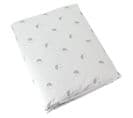 Housse De Couette 200x200 Cm Percale Coton Alex Gris Nuage