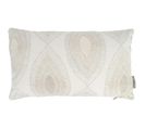 Housse De Coussin 30x50 Cm Mama Ecru/lin