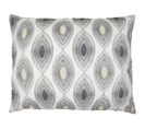 Housse De Coussin 80x100 Cm Mama Lin/noir