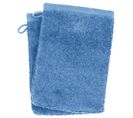 Lot De 2 Gants De Toilette 16x21 Cm Softy Bleu Mer