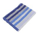 Serviette De Toilette 50x100 Cm Pure Stripes Bleu Mer