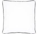 Housse De Coussin 50x50 Cm Montsegur Blanc