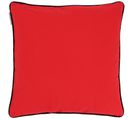 Housse De Coussin 55x55 Cm Montsegur Rouge Tomate