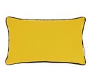 Housse De Coussin 30x50 Cm Montsegur Jaune Curcuma