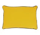 Housse De Coussin 40x60 Cm Montsegur Jaune Curcuma