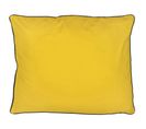 Housse De Coussin 80x100 Cm Montsegur Jaune Curcuma