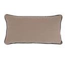 Housse De Coussin 30x60 Cm Montsegur Marron Tourterelle