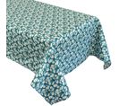 Nappe Rectangle Enduit 150x300 Cm Aster Bleu Pétrole