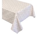 Nappe Carrée Enduit 80x80 Cm Aster Rose Poudré