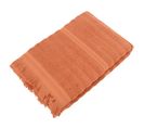 Drap De Bain 100x150 Cm Natural Stripes Ocre