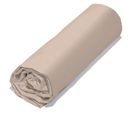 Drap Housse 90x190 Cm Polyester Microfibre Lago Taupe