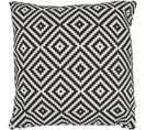 Housse De Coussin 45x45 Cm Panama Noir