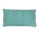 Housse De Coussin 30x60 Cm Panama Vert Emeraude