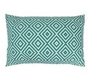 Housse De Coussin 45x70 Cm Panama Vert Emeraude