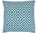 Housse De Coussin 40x40 Cm Panama Bleu Canard