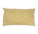 Housse De Coussin 30x60 Cm Panama Jaune Curry